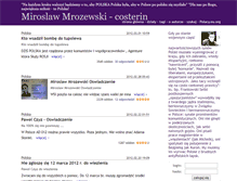 Tablet Screenshot of miroslawmrozewski-costerin.polacy.eu.org